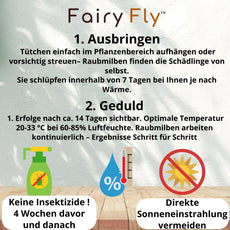 Raubmilben Mix gegen Thripse & Spinnmilben - FairyFly